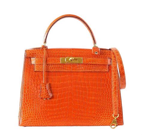 hermes kelly purse orange